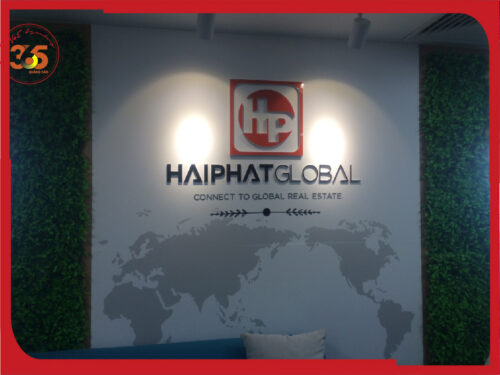Bộ chữ backdrop Hải Phát Global