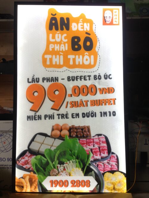 Hộp đèn siêu mỏng