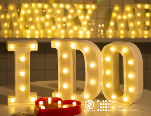Chữ nổi led Buld