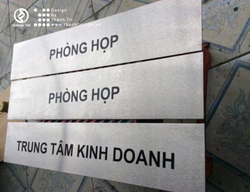 Biển tên phòng
